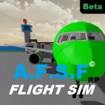 Airport AirPlanes Flight Simulator (Beta) A F S F Roblox Game