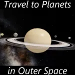 Travel to Planets in Outer Space Roblox Game