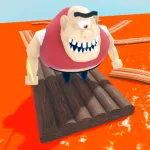 THE FLOOR IS BACON! Roblox Game