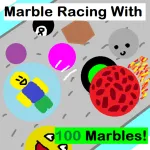 Marble Racing With 100 Marbles! Roblox Game