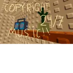 Copyrighted music 24/7 Roblox Game