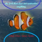 a fish that does not contradict anything. Roblox Game