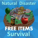 Natural Disaster Survival with Free Items Roblox Game