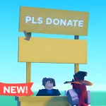 PLS DONATE BUT WITH FAKE ROBUX Roblox Game