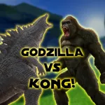 Godzilla VS King Kong Kaiju Monke Roblox Game