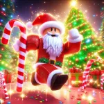 Candy Cane Obby! Roblox Game
