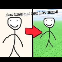 draw things and turn into them ️ Roblox Game