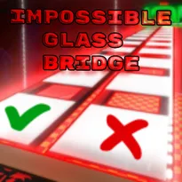 IMPOSSIBLE GLASS BRIDGE Roblox Game