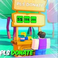 Pls Donate(with fake robux) Roblox Game