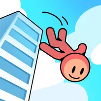 Building towers to fly farther 🪂 Roblox Game