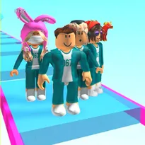 Impossible Glass Bridge Obby! (Squid Game) Roblox Game