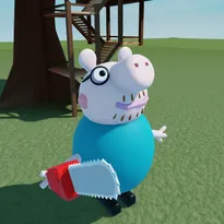 Survival Daddy Pig The Killer Roblox Game