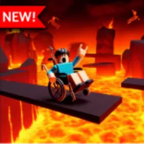 Obby But You're A Wheelchair Roblox Game