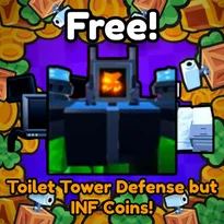 Toilet Tower Defense but INF Coins! Roblox Game