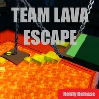 Team Lava Escape Roblox Game