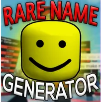 Rare Name Generator Roblox Game