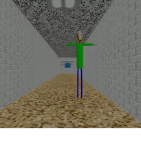 baldi's basics but with new stuff and 12 notebooks Roblox Game