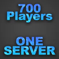 700 Players in the same server Roblox Game