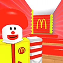 Escape McDonalds Obby Parkour! Roblox Game