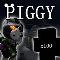 Piggy But It's 100 Players Roblox Game
