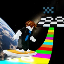 Obby But You're on a Hoverboard Roblox Game